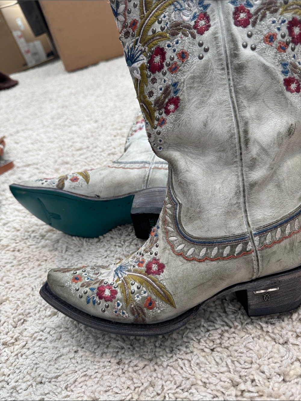 LANE cowgirl boots - Picture 2 of 7